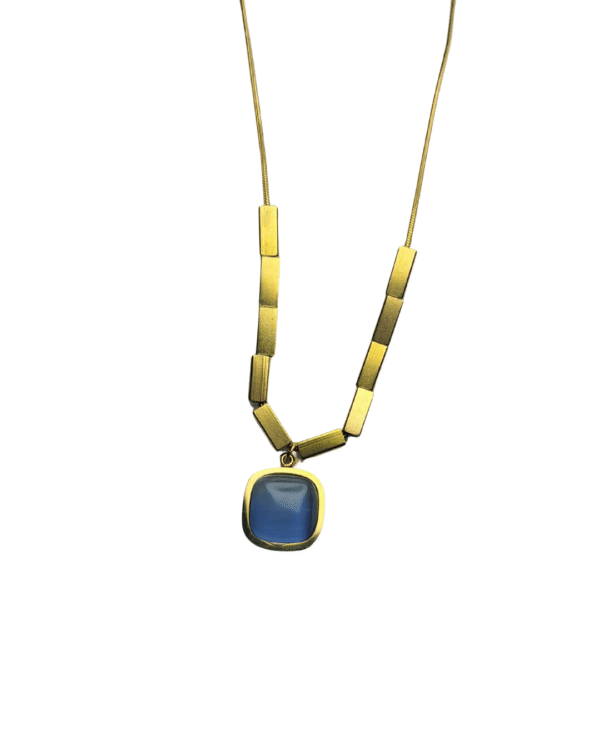 Blue Stone Necklace
